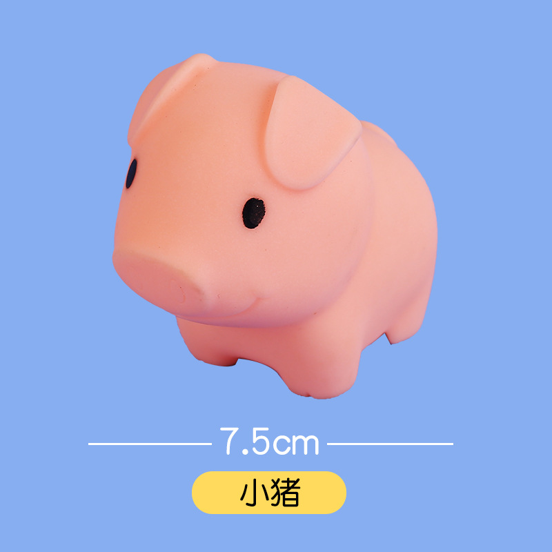 Vinyl Cartoon Water Spray Animal Toy Baby Play Water Little Yellow Duck Children Bathroom Bath Amazon AliExpress - Image 15