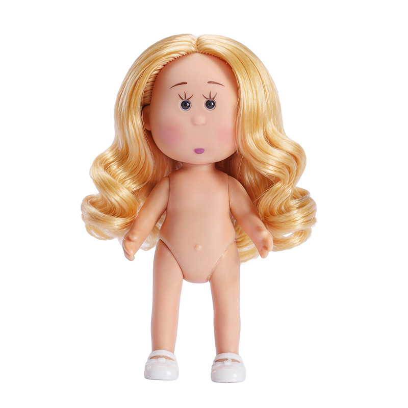 14cm Mini Potato Undressed Doll Body, Waldorf Handmade DIY Dress‑Up Doll - Image 10