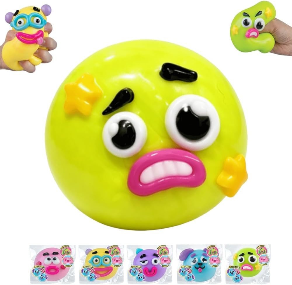 Squishy Dog Face‑Changing Toy, Slow Rebound Stress Relief Fidget Toy - Image 2