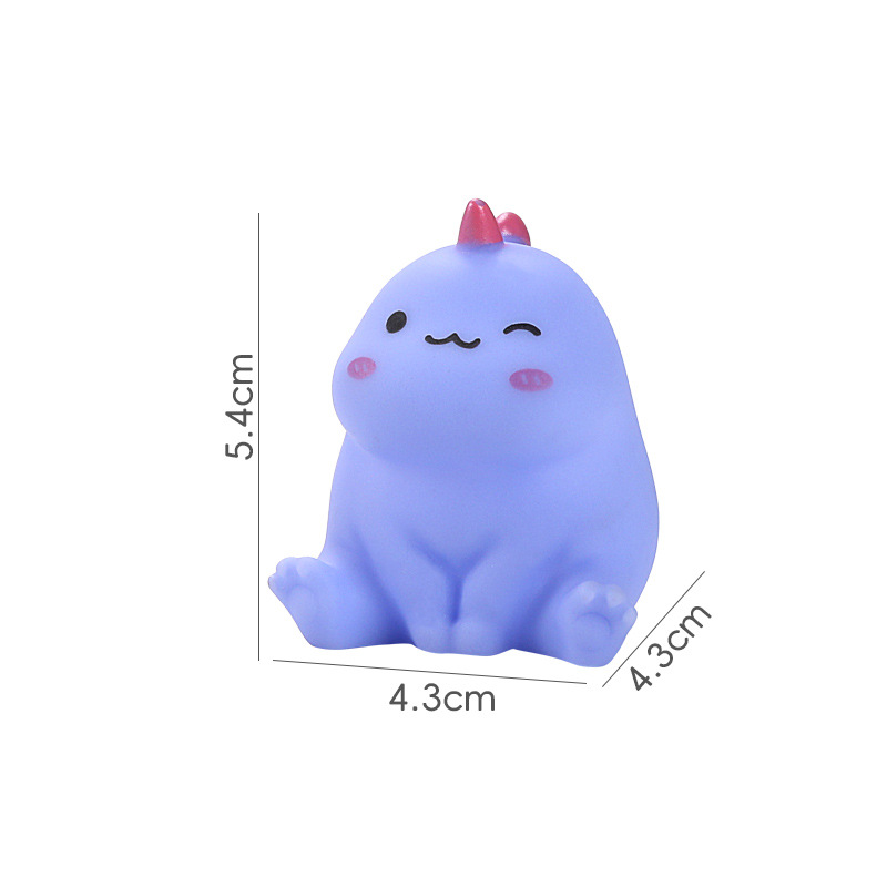Baby Bathroom Water Toys Vinyl Cute Little Dinosaur Animals Children's Beach Pinch and Call Soft Rubber Toys Wholesale - Image 9
