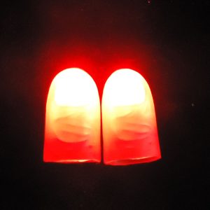 Kids Magic Finger Thumb Lights, Bright Party Stage Props Toy