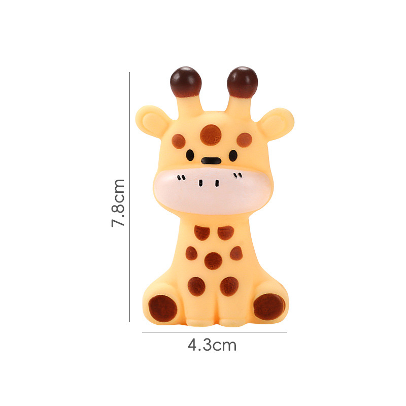 Baby Bathroom Water Toys Vinyl Cute Little Dinosaur Animals Children's Beach Pinch and Call Soft Rubber Toys Wholesale - Image 4