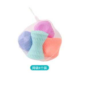 Baby Teething Soft Rubber Sensory Balls, Kids Hand Grasping Massage Educational Toy