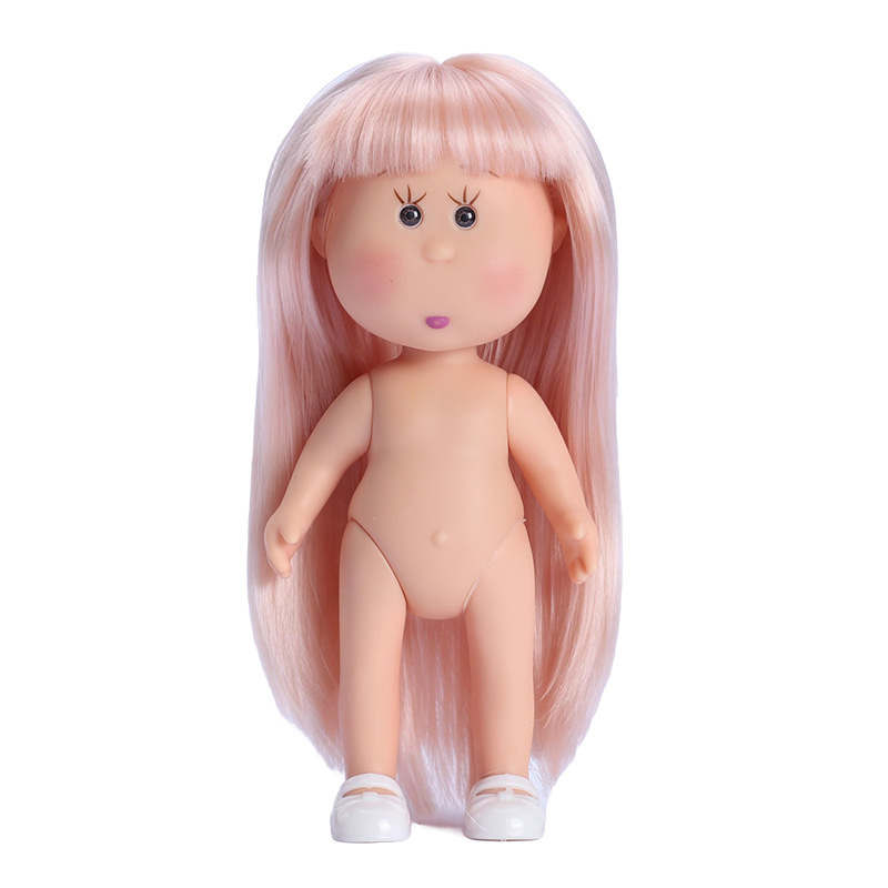 14cm Mini Potato Undressed Doll Body, Waldorf Handmade DIY Dress‑Up Doll - Image 5