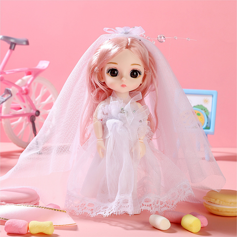 Cross-border simulation doll princess suit girl girl toy kindergarten gift dress Barbie doll wholesale - Image 13