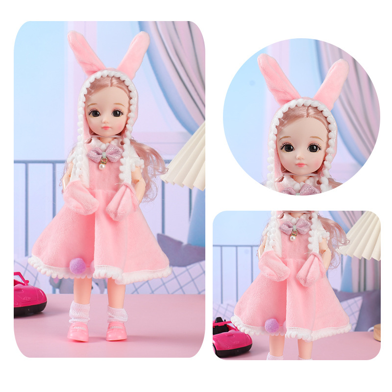 30cm Large Princess Doll Gift Box Set, Dress‑Up Toy for Girls - Image 19