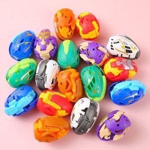 Kids Transformable Dinosaur Egg Toy, Simulation Surprise Deformation Play Toy