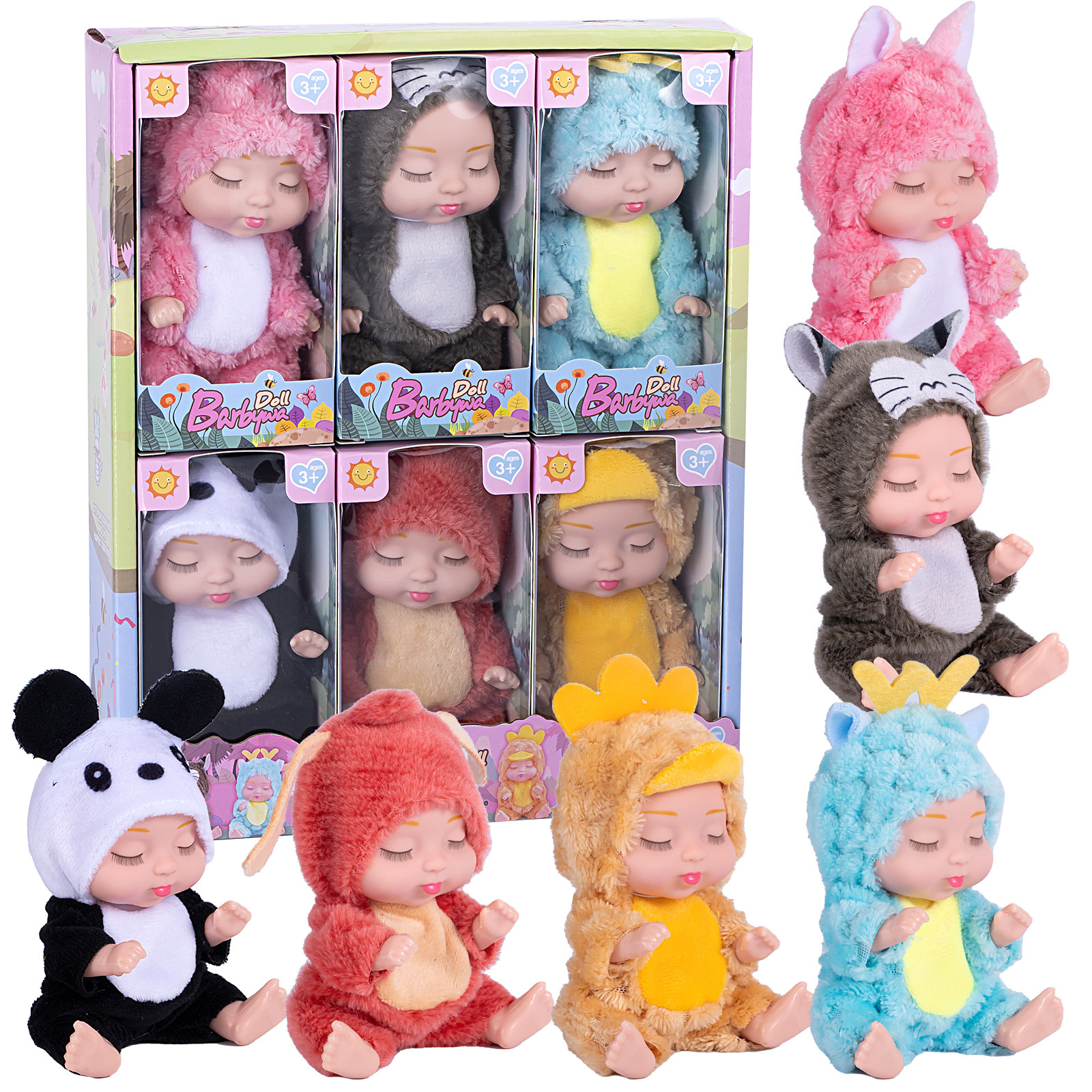 Cross Border Wholesale Bionic Reborn Doll Simulation Princess Baby Toy Gift Box - Image 9