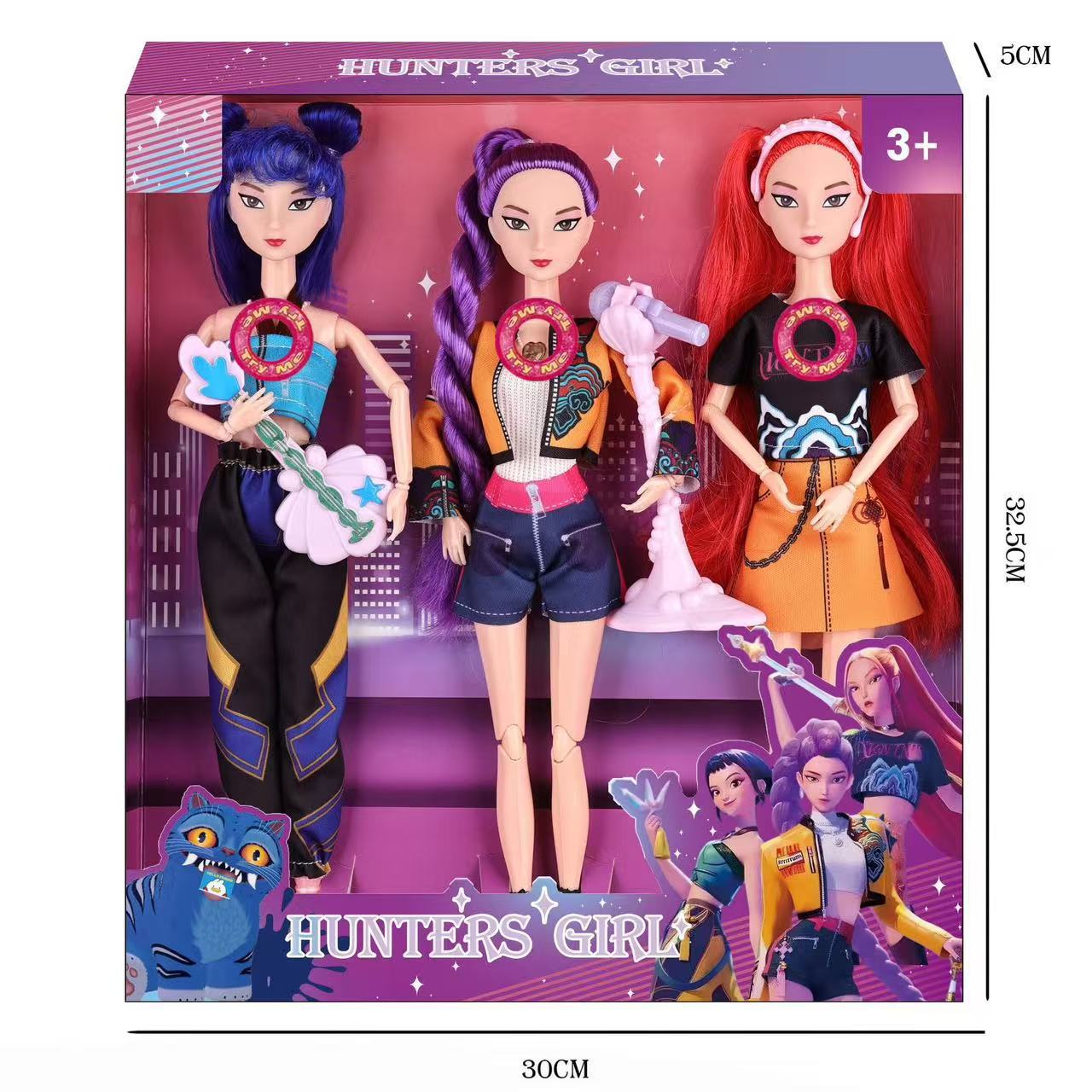 11.5‑Inch Jointed Fashion Doll With Musical Instrument Accessories - Image 5
