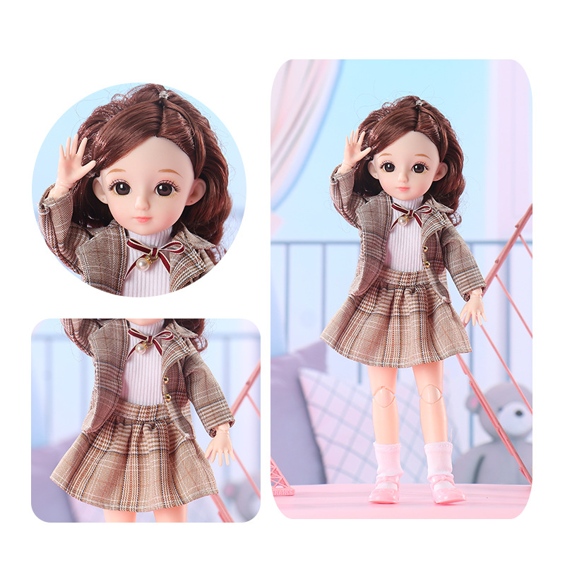 30cm Large Princess Doll Gift Box Set, Dress‑Up Toy for Girls - Image 12