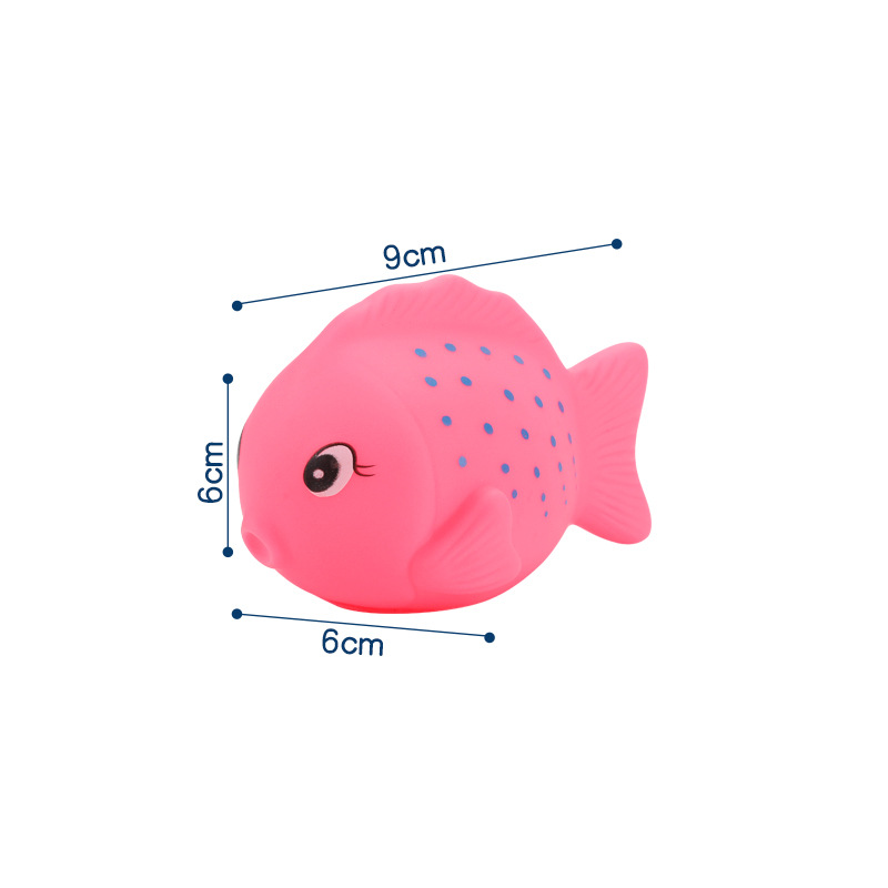 Factory wholesale children's bath toys baby infant water soft glue pinch called marine animal suit toys - Image 10