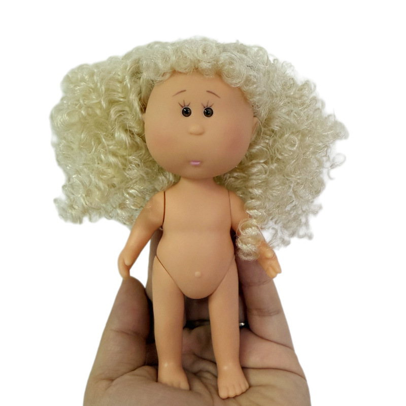 14cm Mini Potato Undressed Doll Body, Waldorf Handmade DIY Dress‑Up Doll