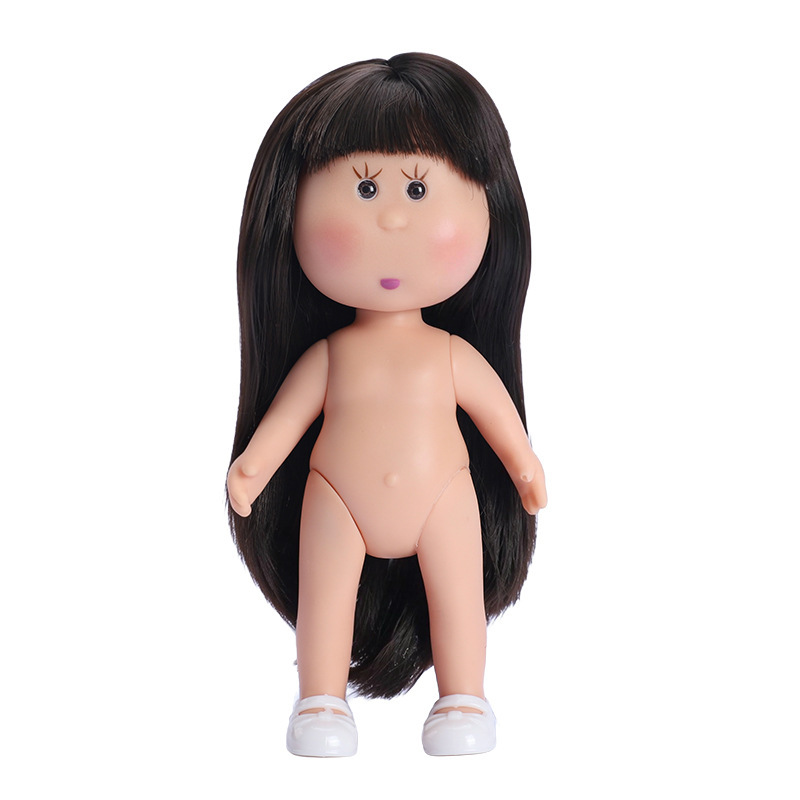 14cm Mini Potato Undressed Doll Body, Waldorf Handmade DIY Dress‑Up Doll - Image 4