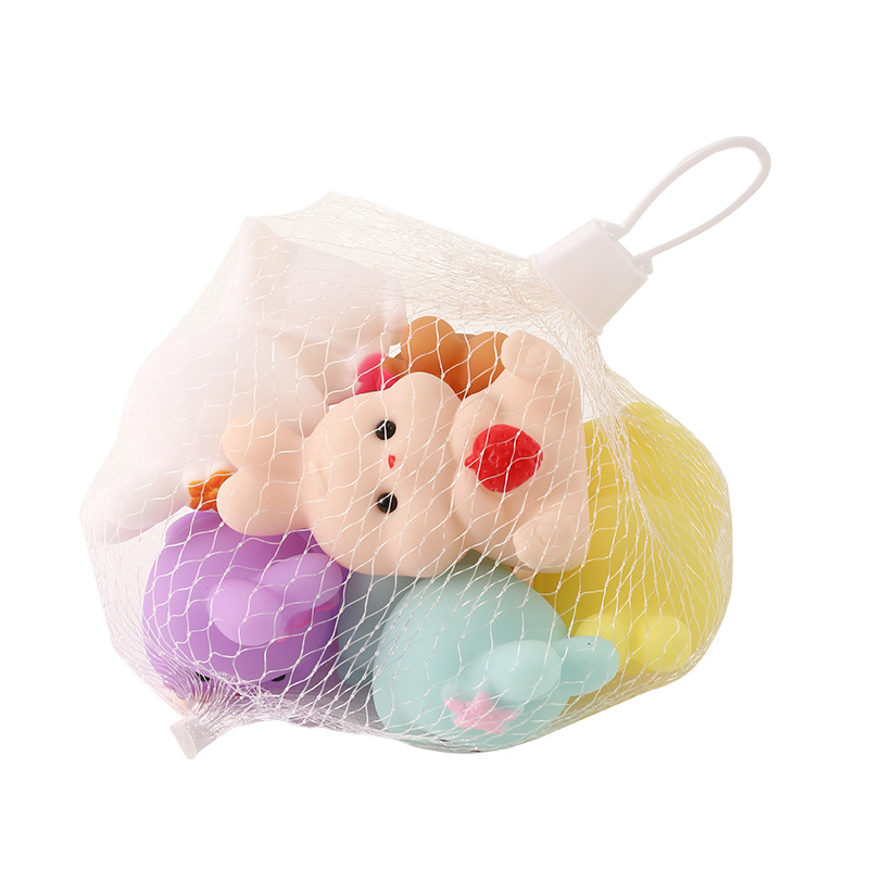 Vinyl Squeeze Toys for Children, Cartoon Cute Little Rabbit Animal Bath Toys for Babies, Wholesale - Image 2