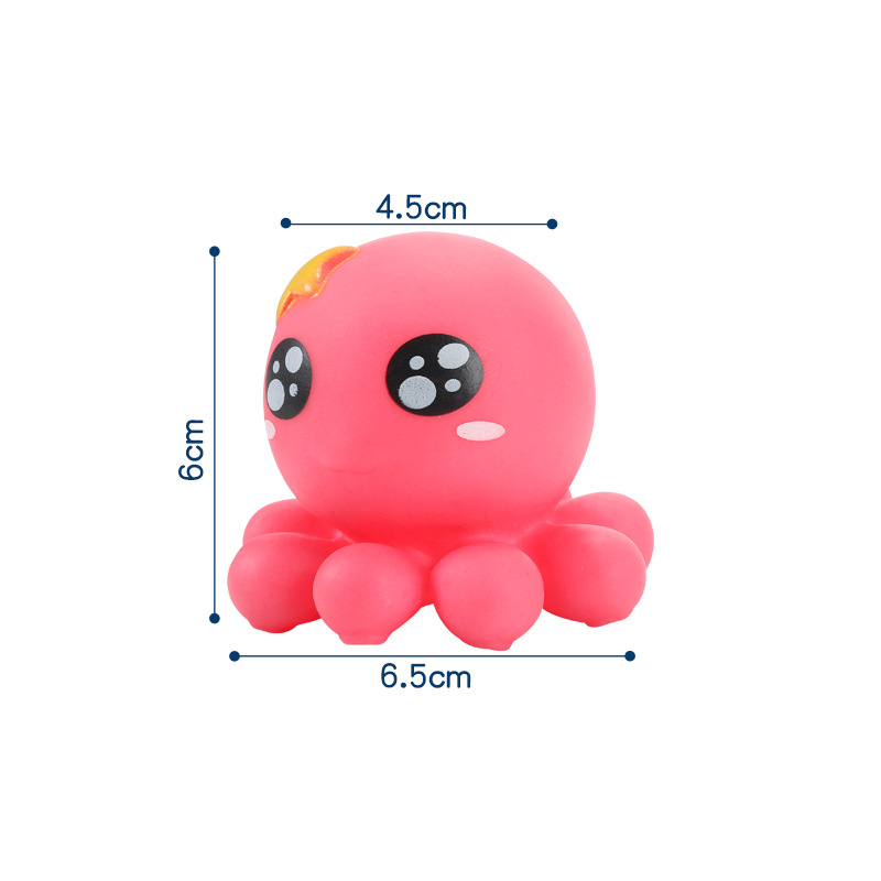 Factory wholesale children's bath toys baby infant water soft glue pinch called marine animal suit toys