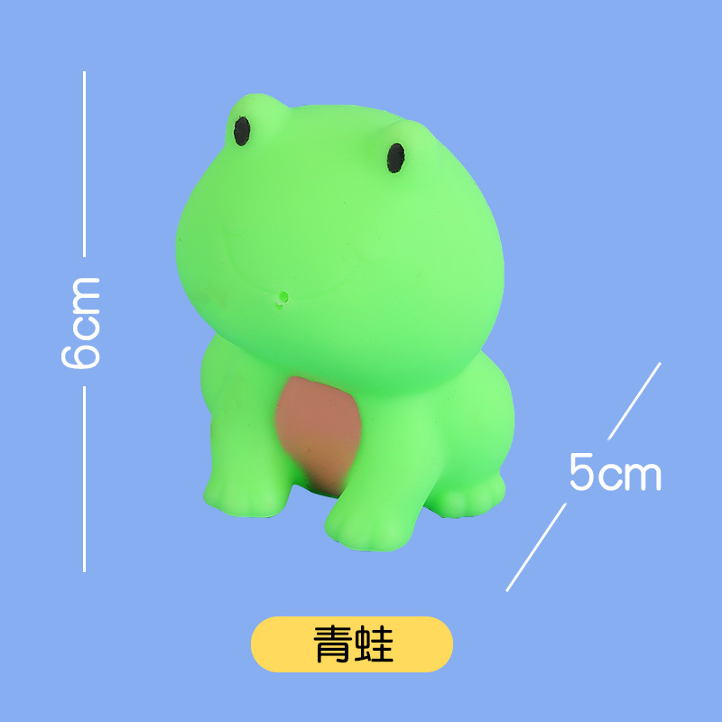 Vinyl Cartoon Water Spray Animal Toy Baby Play Water Little Yellow Duck Children Bathroom Bath Amazon AliExpress - Image 10