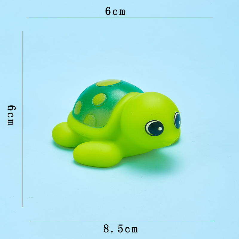 Kids Soft Rubber Marine Animal Bath Toys Water Spray Fish Crab Turtle Octopus - Image 2
