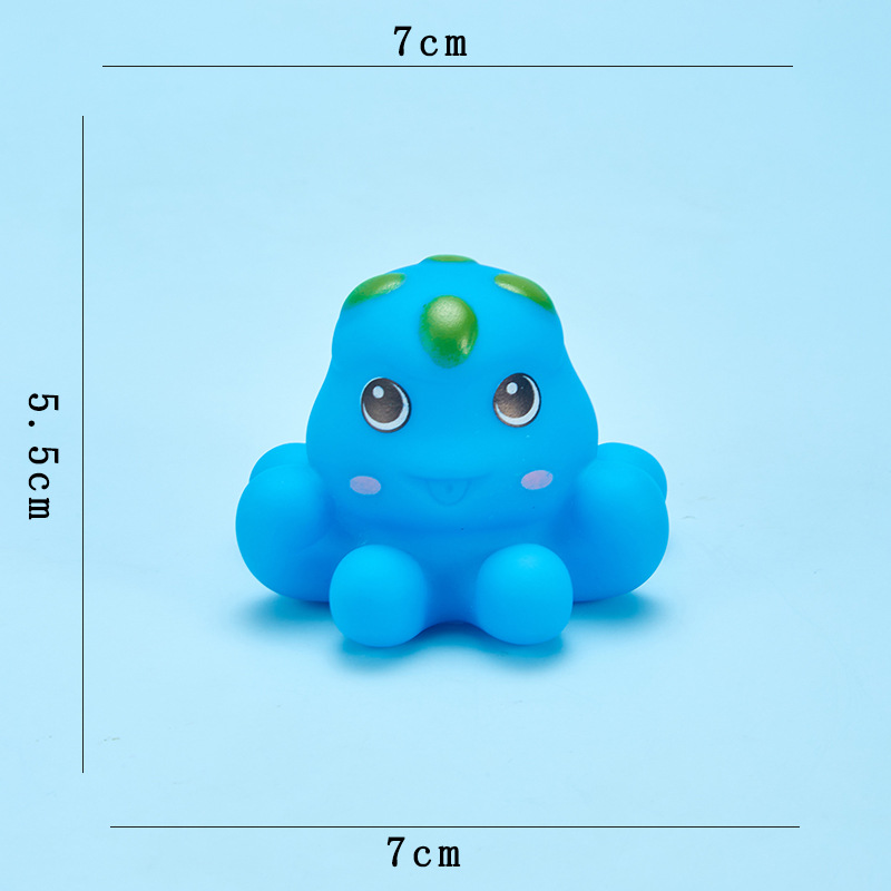Kids Soft Rubber Marine Animal Bath Toys Water Spray Fish Crab Turtle Octopus - Image 10