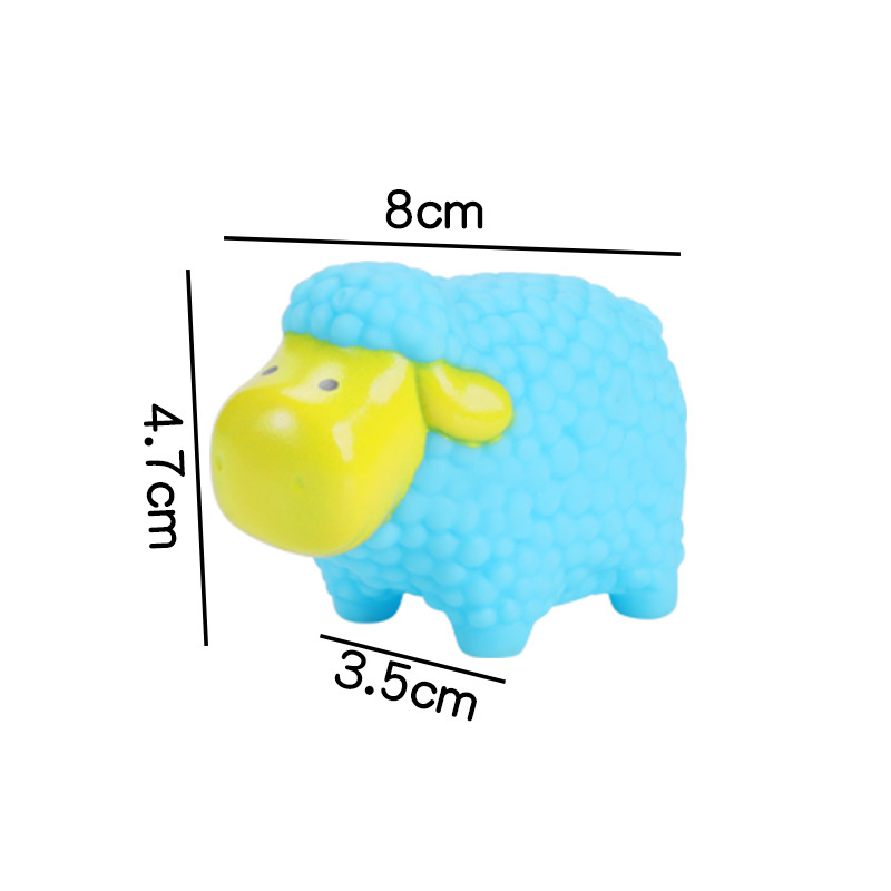 Children's Water Spray Toy Baby Vinyl Pinch Cartoon Tiger Elephant Hippo Giraffe Animal Toy - Image 9