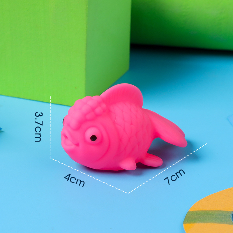 Children's Vinyl Pinch Call Marine Animal Baby Bathing Water Turtle Baby Starfish Fish Swimming Toys Wholesale - Image 15