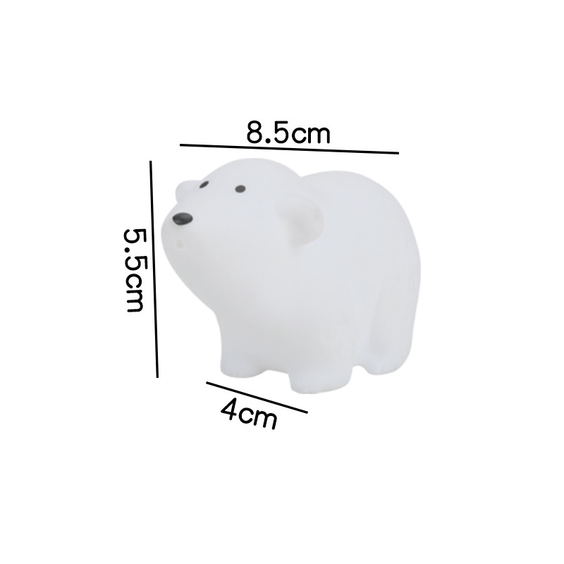 Children's Water Spray Toy Baby Vinyl Pinch Cartoon Tiger Elephant Hippo Giraffe Animal Toy - Image 5