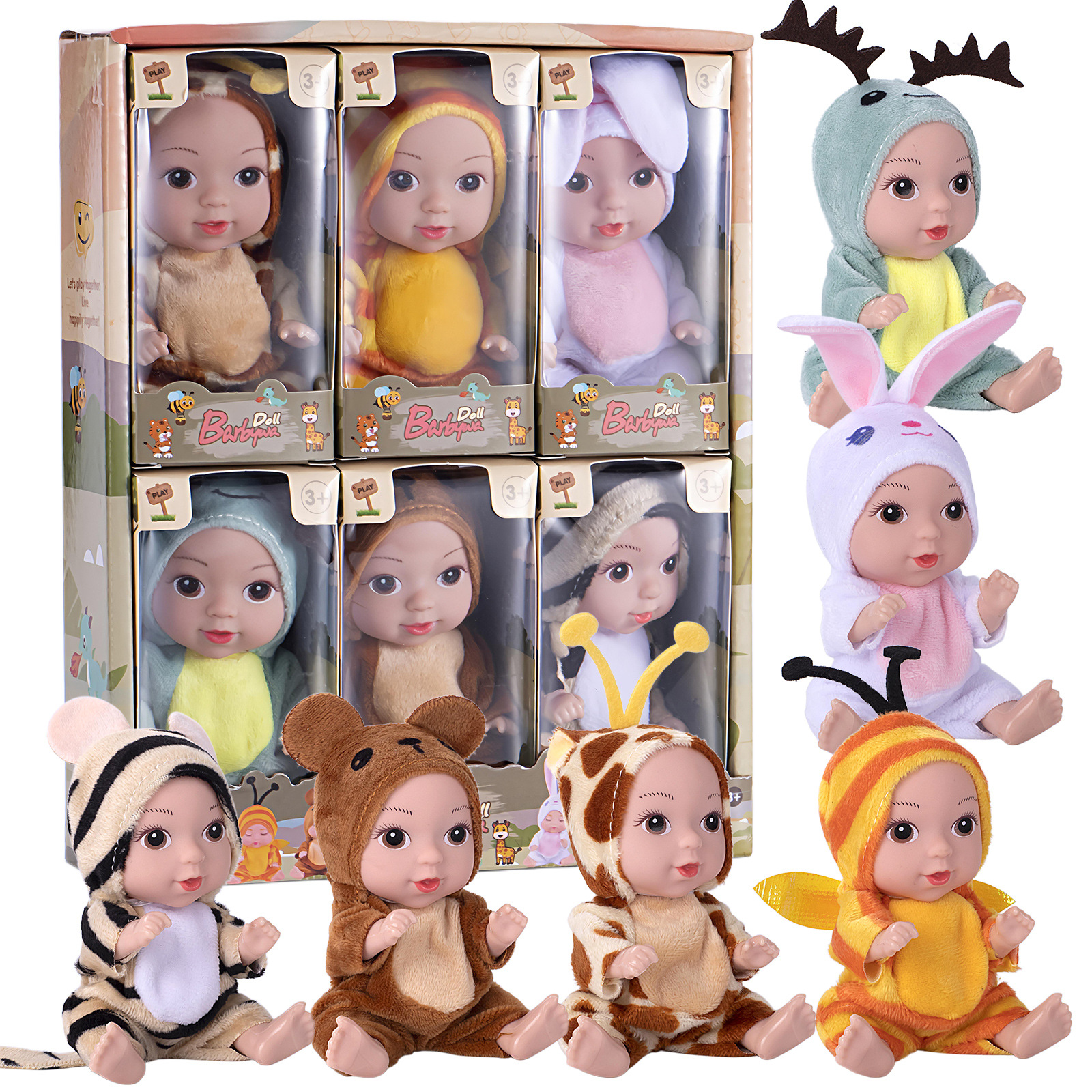 Cross Border Wholesale Bionic Reborn Doll Simulation Princess Baby Toy Gift Box - Image 5