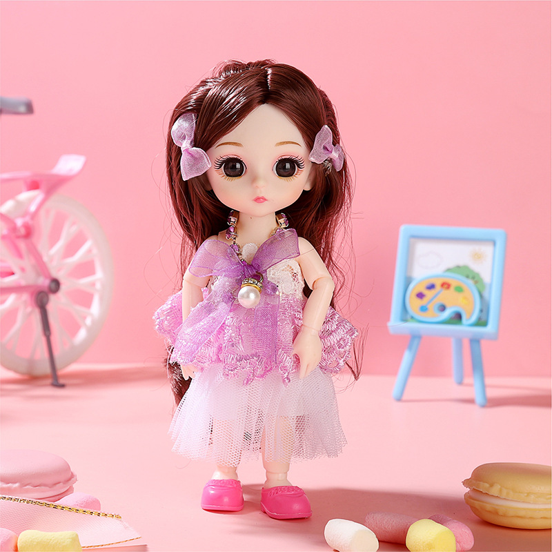 Cross-border simulation doll princess suit girl girl toy kindergarten gift dress Barbie doll wholesale - Image 5