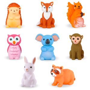 Cross-border hot selling vinyl toy animal suit pinch called water toys floating baby bath toys