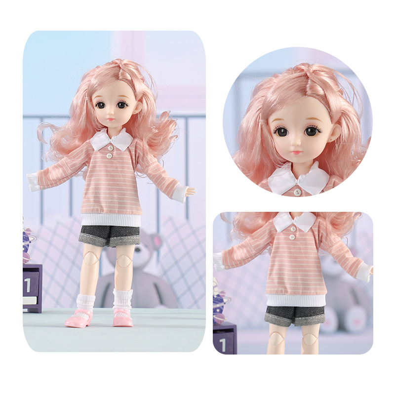 30cm Large Princess Doll Gift Box Set, Dress‑Up Toy for Girls - Image 18