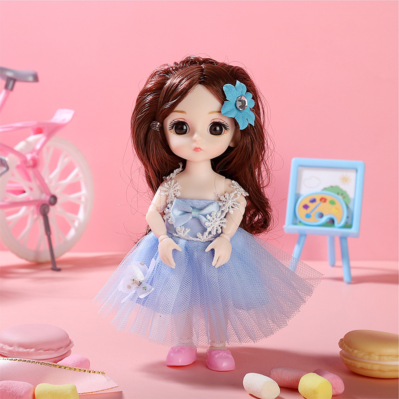 Cross-border simulation doll princess suit girl girl toy kindergarten gift dress Barbie doll wholesale - Image 6