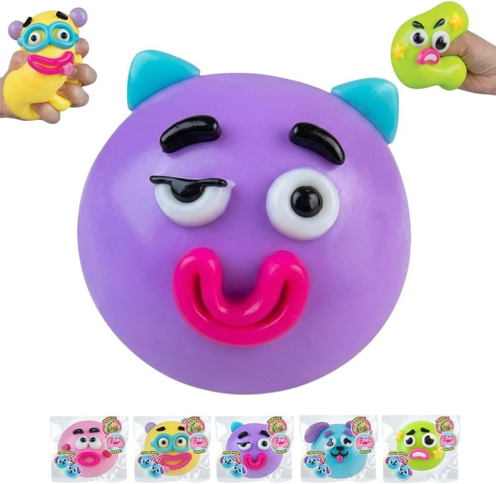 Squishy Dog Face‑Changing Toy, Slow Rebound Stress Relief Fidget Toy - Image 5