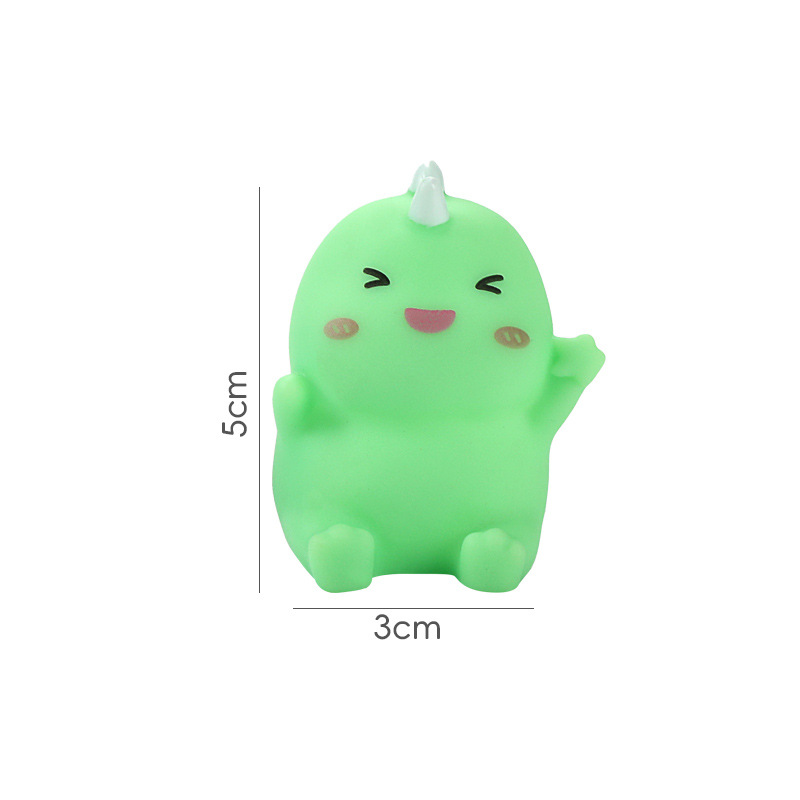 Baby Bathroom Water Toys Vinyl Cute Little Dinosaur Animals Children's Beach Pinch and Call Soft Rubber Toys Wholesale - Image 8