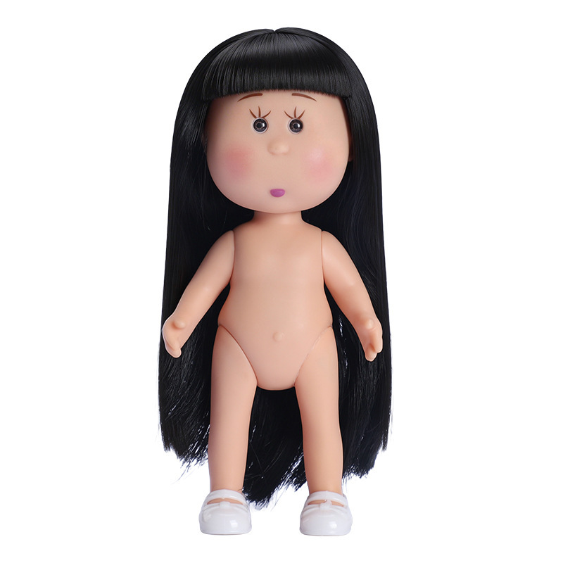 14cm Mini Potato Undressed Doll Body, Waldorf Handmade DIY Dress‑Up Doll - Image 3