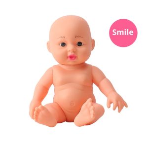 30cm Soft Vinyl Simulation Baby Doll, Kids Early Education Toy