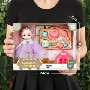 Chenghai Girls' Pretend Play Toys, Barbie Doll Set Gift Box Wholesale, Kindergarten Enrollment Gifts