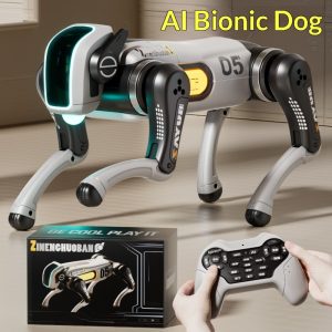 Kids Remote Control Mechanical Robot Dog Toy Boys Birthday Gift