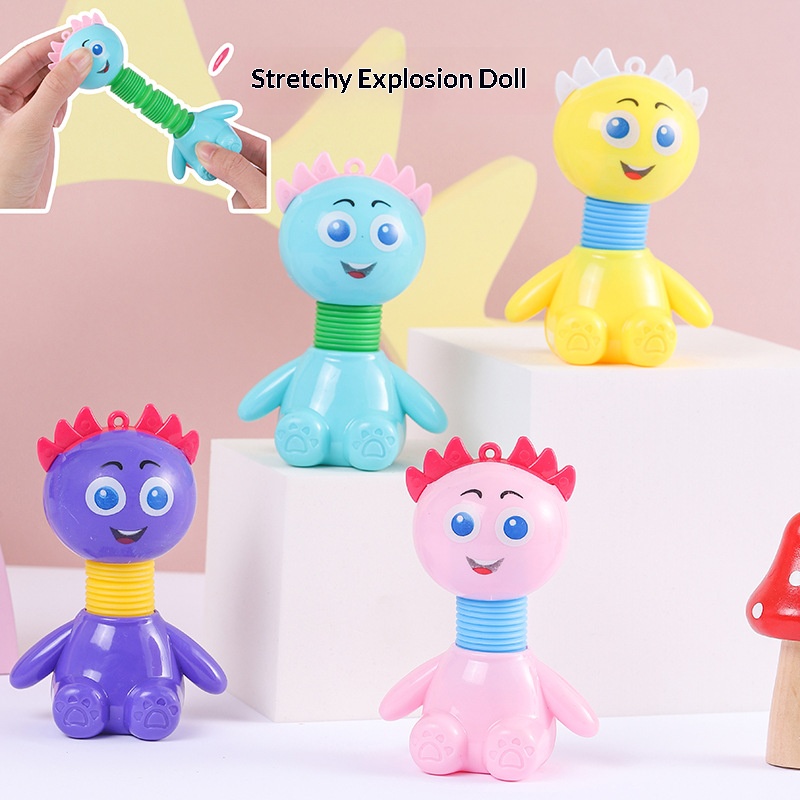 Stretchy Decompression Fidget Toys, Cartoon Stretch Figures for Kids Stress Relief Gifts - Image 2