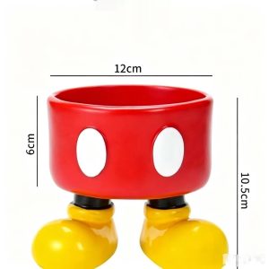 Cartoon Mickey Large Capacity Storage Box Home Tabletop Decor Bucket