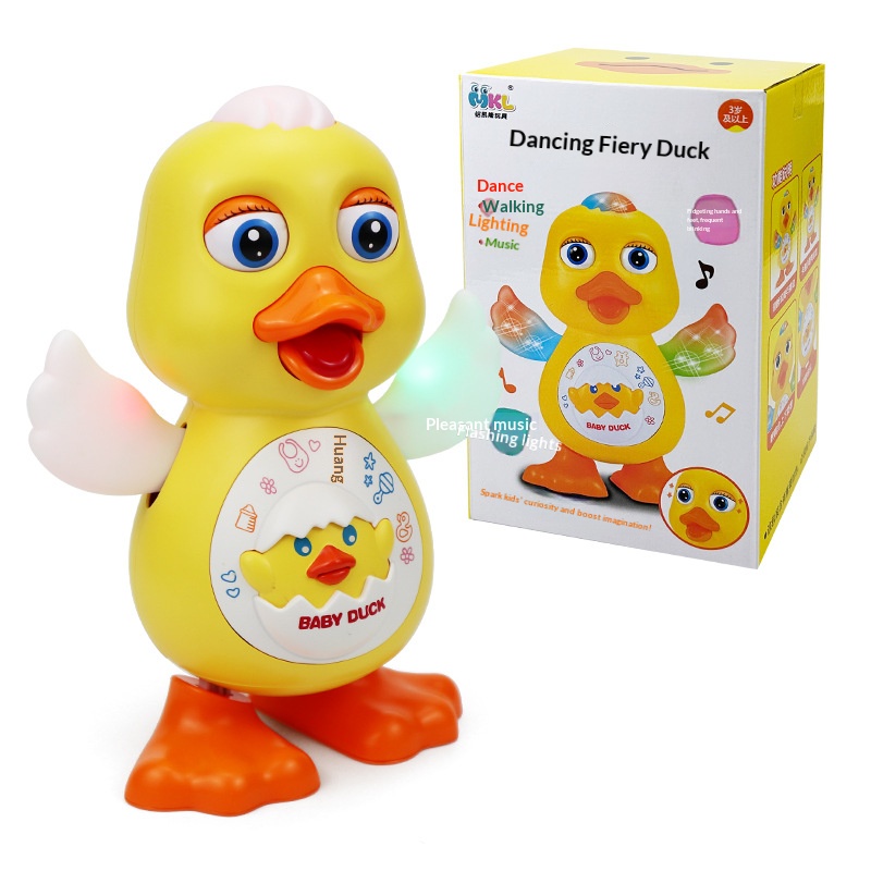 Baby Electric Dancing Duck Toy with Light & Music - Image 6