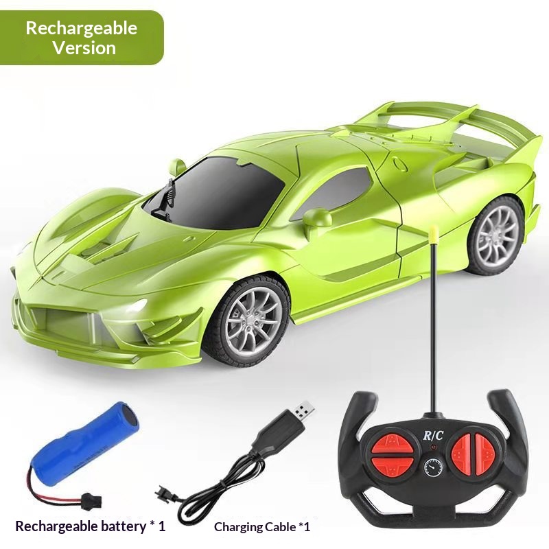 4‑Way Wireless Remote Control Racing Car Kids Toy With Lighting - Image 4