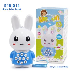 Mini Rabbit Kids Educational Learning Machine Poetry Music Light