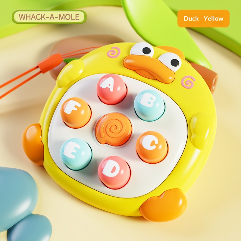 Cute Duck Hamster Decompression Press Toy, Mini Keychain Pendant for Kids - Image 5
