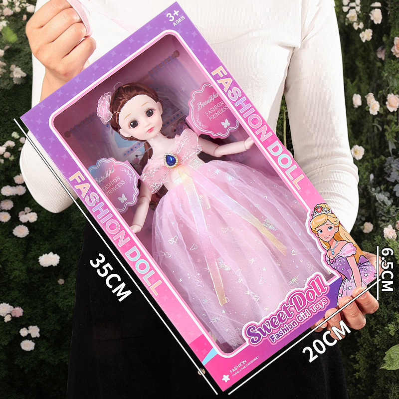Chenghai Girls' Pretend Play Toys, Barbie Doll Set Gift Box Wholesale, Kindergarten Enrollment Gifts - Image 13